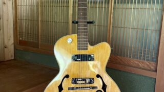 ブランドバッグ通販サイト TEISCO シェラックリフィニッシュ アーチトップフルアコ MODEL13 ギター